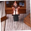 FUNOMOCYA Rose Gold Rhino Head Wine Pourer and Stopper Zinc