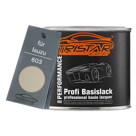 TRISTARcolor Autolack Dose spritzfertig für Isuzu 603 Honey Silver Metallic Basislack 0,5L