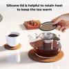 Reinmoson Tea Infusers Food Grade Silicone and 304 Stainless Steel