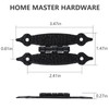 HOME MASTER HARDWARE 12 Pieces (6 Pairs) Cabinet Hinges, Hammercraft