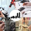 600 Pcs M2 M2.5 M3 Black Laptop Micro Assorted Screw,