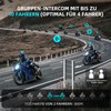CHUANYUE R18 Motorcycle Intercom, Motorcycle Helmet Communication System for up