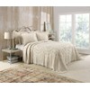 Stylemaster Kingston 100% Cotton Chenille Bedspread Full, Beige