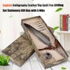 English Calligraphy Feather Dip Quill Pen Writing Set Stationery Gift