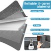 GUOYIHUA Storage Box with Lid Fabric, Lockable Box, Folding Box