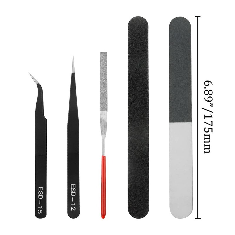 BGTXINGI Gundam 8 Piece Modelling Tool Set with Plastic Box