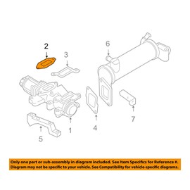General Motors 97367013, EGR Valve Gasket