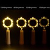 Ymenow Ymenow Flaschenlicht, 6 Stck Flaschenlichterkette Korken 2M 20 LED