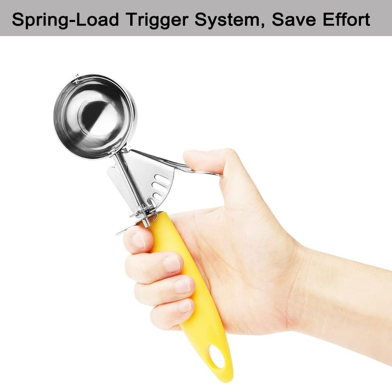 JUNADAEL J Portion Scoop, 2 OZ Cookie Scoop, 20 Cookie