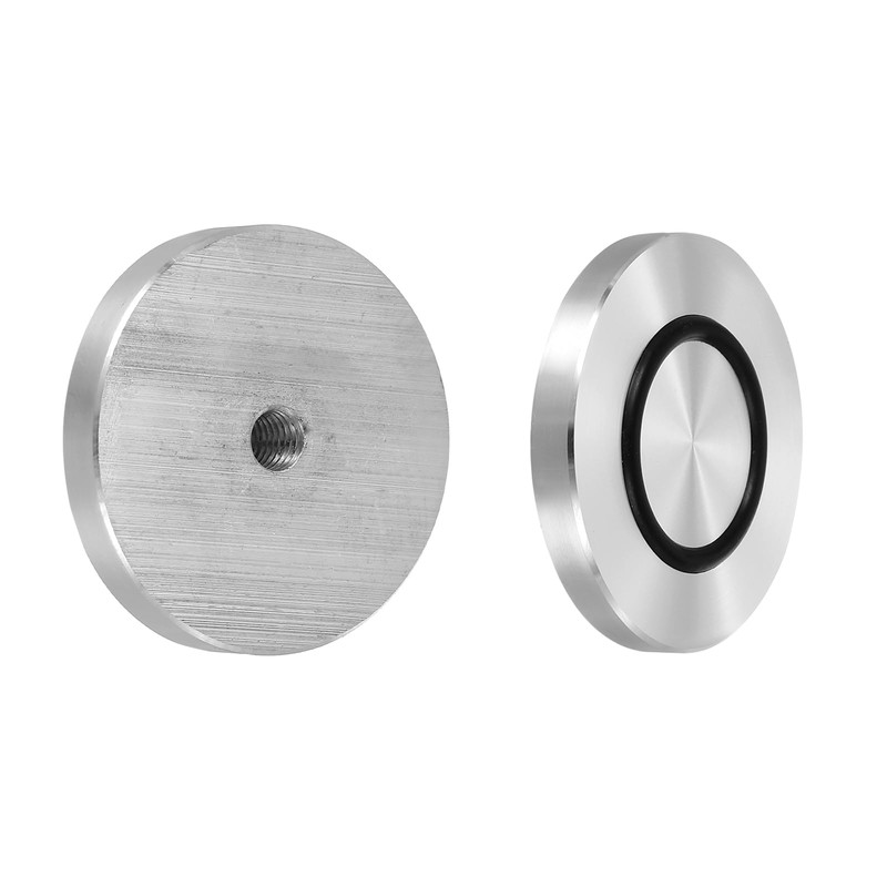 uxcell M8 Thread 50mm / 2" Dia 6mm Thick Aluminum