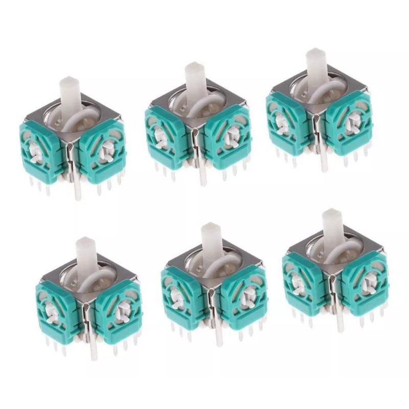 generic . 6pcs Joysticks 3d Reemplazo De Joystick Analógico Stick
