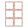 Cawila Academy Square, Set of 6, Blue, One Size