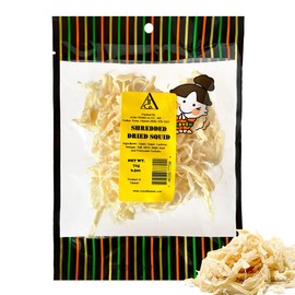 Saki Ika Dried Cuttlefish Snack - Hawaiian Seafood Jerky - High-Protein, Low-Fat, Low-Calorie (2.5 oz.)