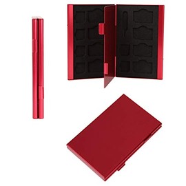 14 In 1 Portable Micro SIM Card Nano Memory Storage Box Aluminum Protector Case