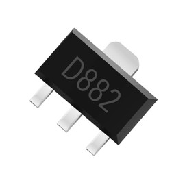 Chanzon 20pcs 2SD882 SOT-89 NPN Power Transistor 3A SMD