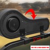 NOKINS Golf Cart Diamond Flip Armrest with Cup Holder, No
