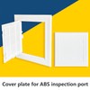 Qrity 1 x inspection flap, 4 x 4 inch (100