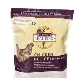 Steve's Real Food Freeze-dried Raw Nuggets 1.25# (Chicken)