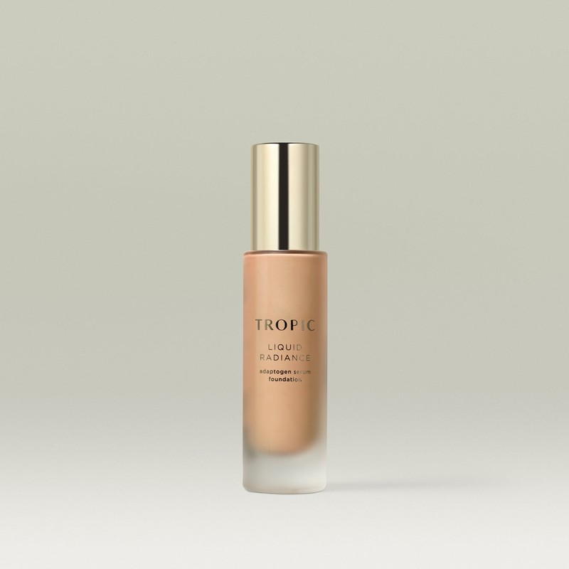 Tropic Skincare Liquid Radiance Adaptogen Serum Foundation, Shade 10 (Deep