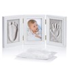 GOODS+GADGETS Baby Picture Frame Plaster Cast Set - Photo Frame