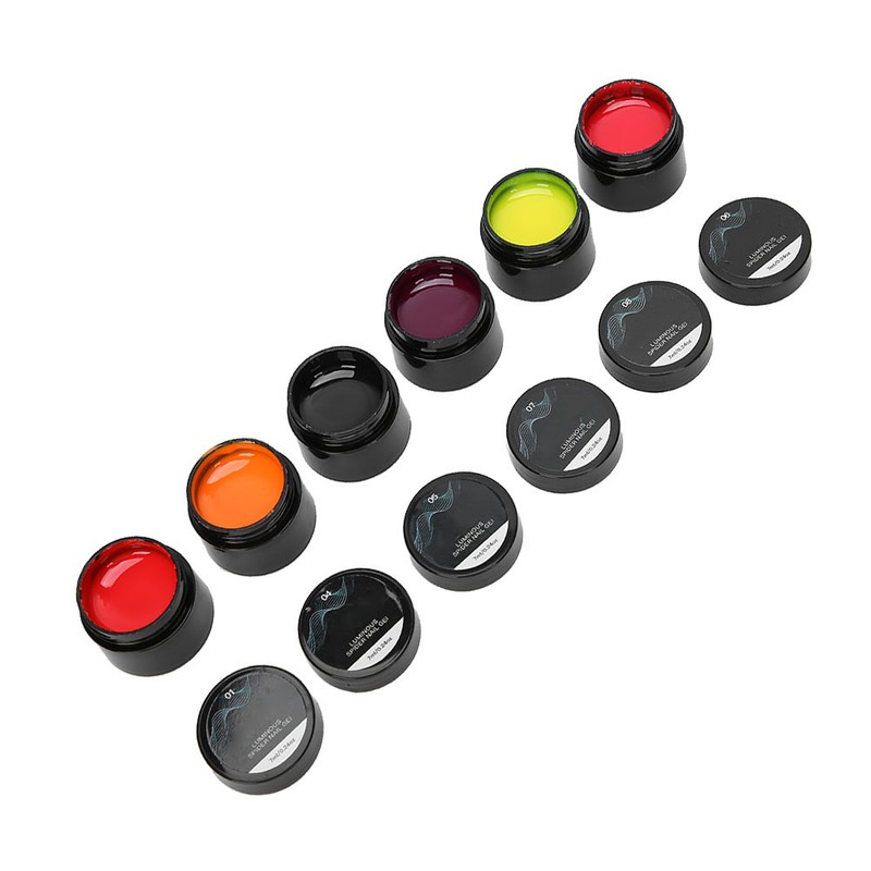 Professional Luminous Nail Art UV Gel Nail Polish Soak Off