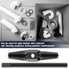 Double Head Screw Extractor 1/2 and 3/4 Inch with Stick,