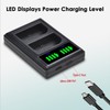 EN-EL20 EN-EL2a Battery Charger is Suitable for Cameras Coolpix P1000,