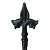 BestNest Achla Fleur-De-Lis Topiary Frames, 58 in Tall, Pack of