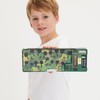 Green Camouflage Pop-Out Pencil Case – Multi-Compartment Kids’ Stationery Organiser