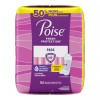 Poise Incontinence Pads for Women, 6 Drop Ultimate Absorbency, Regular