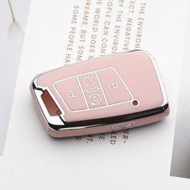 Tautrophen Key Fob Cover for Volkswagen 2018-2024 Tiguan Arteon Altas Jetta Taos