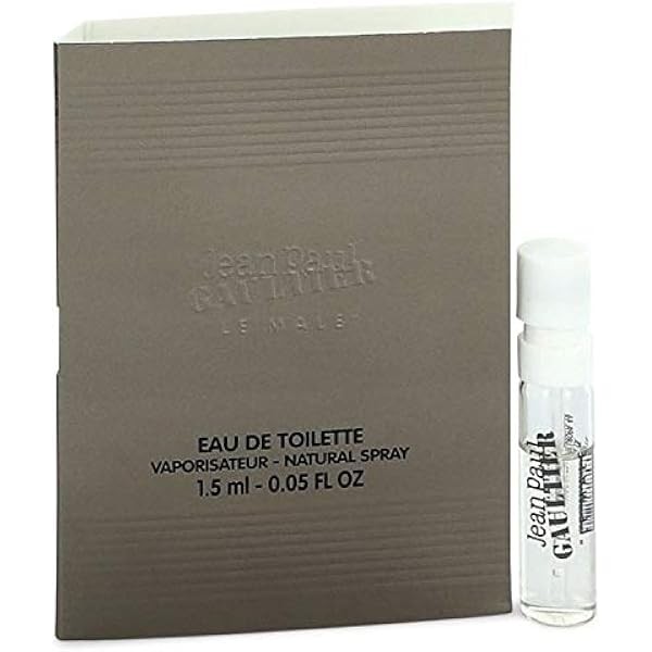 JEAN PAUL GAULTIER LE MALE J.P.G. EDT VIAL 0.02 OZ