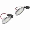 Pair of LED License Plate Lamp White Light 34100S0A013 Fit