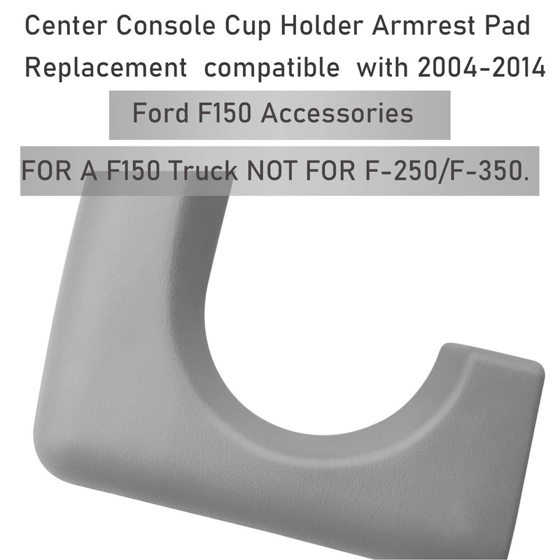 Jaronx Compatible with Ford F150 Cup Holder Pad Replacement 2004-2014,