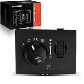 A-Premium Headlight Switch Instrument Panel Headlamp Dimmer Switch Compatible with Dodge Charger 2006-2012, Challenger 2008-2011, Magnum 2005-2008 & Chrysler 300 2005-2011