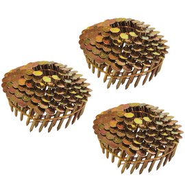 Coil Roofing Nails 1-1/4" x 0.120 Electro Galvanized, 15 Degree - 7200pcs (120pcs per coil, 60coils per box) - DHCRN-114.120-7200