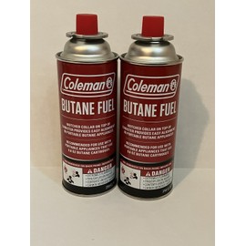 Coleman 2 Cans 8.8 Oz Of Coleman Butane Stove Camp Fuel