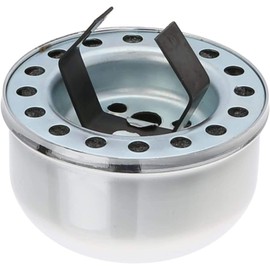 Cobra-Tek Fits Chrome Steel Breather Smooth Valve Covers with 1.25" Holes