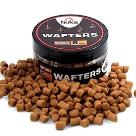 Fjuka Wafters 6mm | Natural | Hookbait Pot | Semi-Buoyant Bait | Float & Feeder