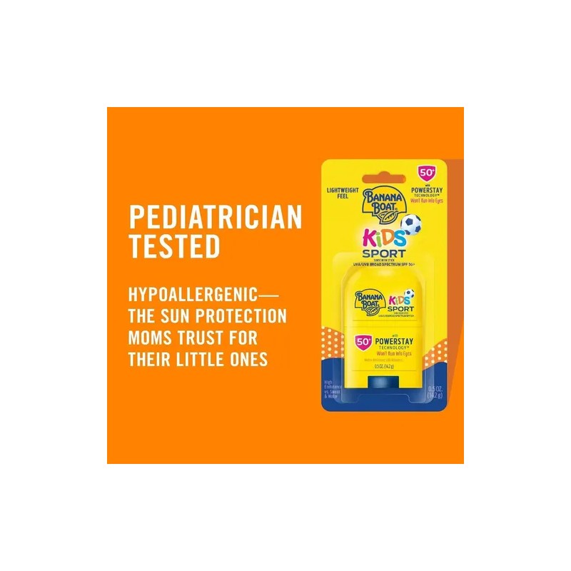 2 Protector Solar Infantil Banana Boat Kids Sport Spf50