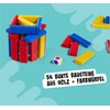 Noris 606012165 - 3 Colourful Building Block Games (Building Blocks