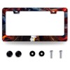 American Flag Eagle License Plate Frame Patriotic Eagle License Plate