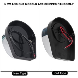 12V marino yate bicolor led barco luz de navegación de la lámpara, barco señal luz rojo verde acero inoxidable pontones vela señales luces para barcos