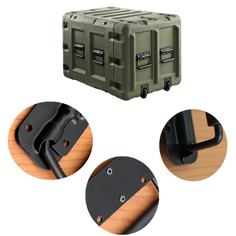 ZTMAKYLH Set of 4 Hardware Boxes Handle, Stainless Steel Box