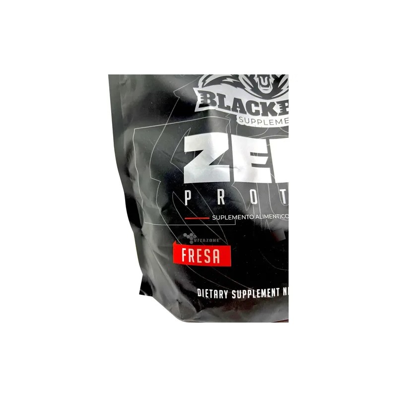 Proteína Zero Carbs 1 Kg Fresa 30 Serv Isolatada Blackbear