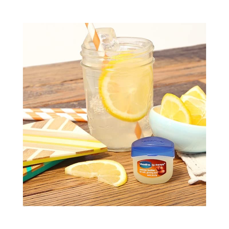 Vaseline Lip Therapy Cocoa Butter 4-Pack – Mini Lip Balms