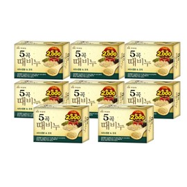 5 Grain Soap 90g 8 packs Rose of Sharon Five Grain Bath Soap / 5곡 때비누 90g 8개입 무궁화 오곡 목욕비누