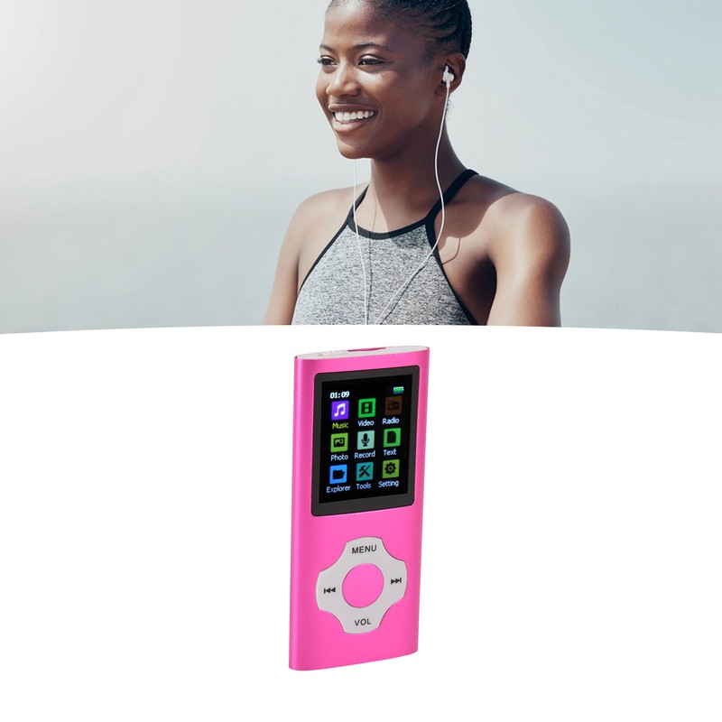 MP3 Player HiFi Lossless Rechargeable 1.8in TFT Screen Portable Music