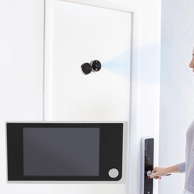 3.5" LCD Digital Video Door Peephole Viewer Camera Home Security