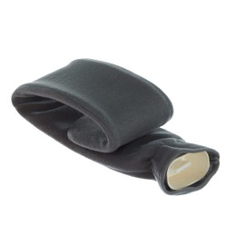 Long Hot Water Bottle with Soft Cover 2 Litre Tube Hot Water Bottle for Neck and Shoulder, Neck Hot Water Bottle Extra Long (Grey)